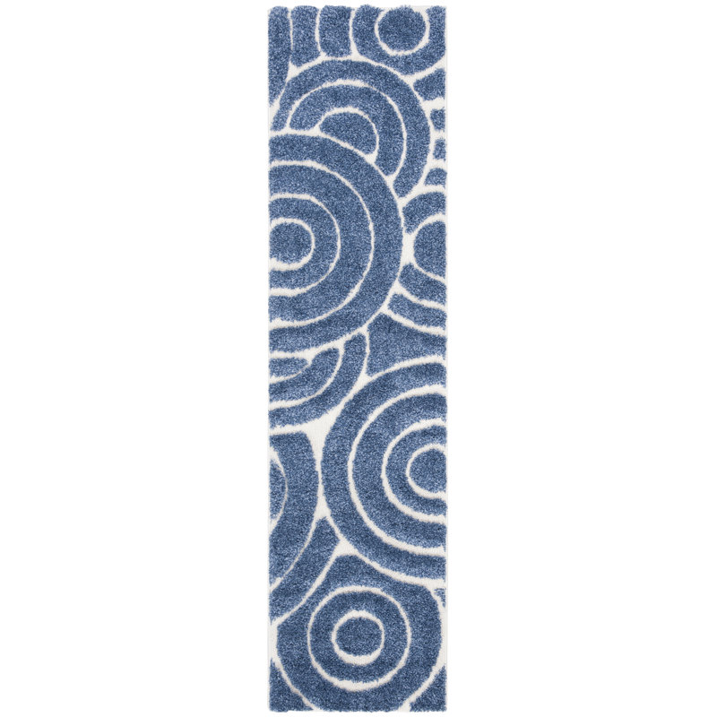 Mckay Memphis Shag Performance Rug, Runner 2' x 8'