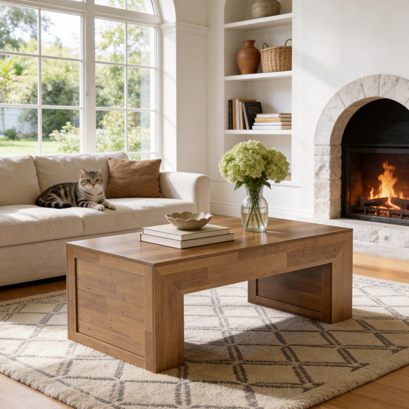 Table basse de 47 pouces Farmhouse