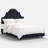 Marion Bed In Ditsy Dahlia Navy-124919894-74858091