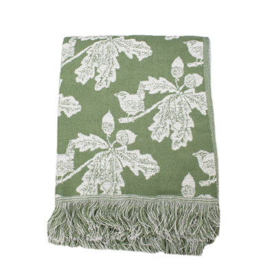 Staudt Embroidered Throw Blanket