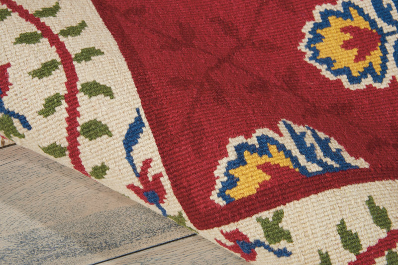 Cacho Wool Oriental Indoor Rug, Rectangle 3' x 5'