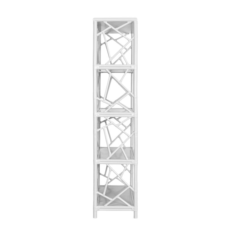 72'' H x 36'' W Wood Etagere Bookcase, White