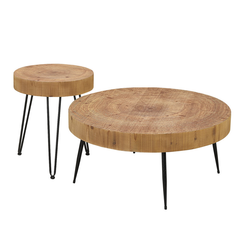 Ensemble de table basse 2 pièces Chakyra