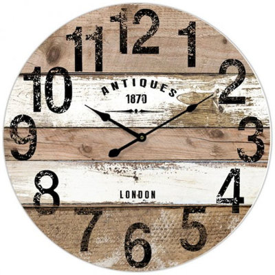 Grenelle Wood Wall Clock
