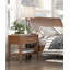 Table de chevet, table de chevet transitionnelle 1pc