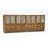 Rustic-Modern Solid Wood Sideboard, Cabinet - 91"