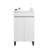 20''Bathroom Vanity white (Without ceramic basin)