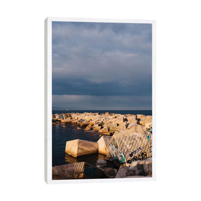 Barcelona Coast IV 1 Piece Wall Art on Canvas