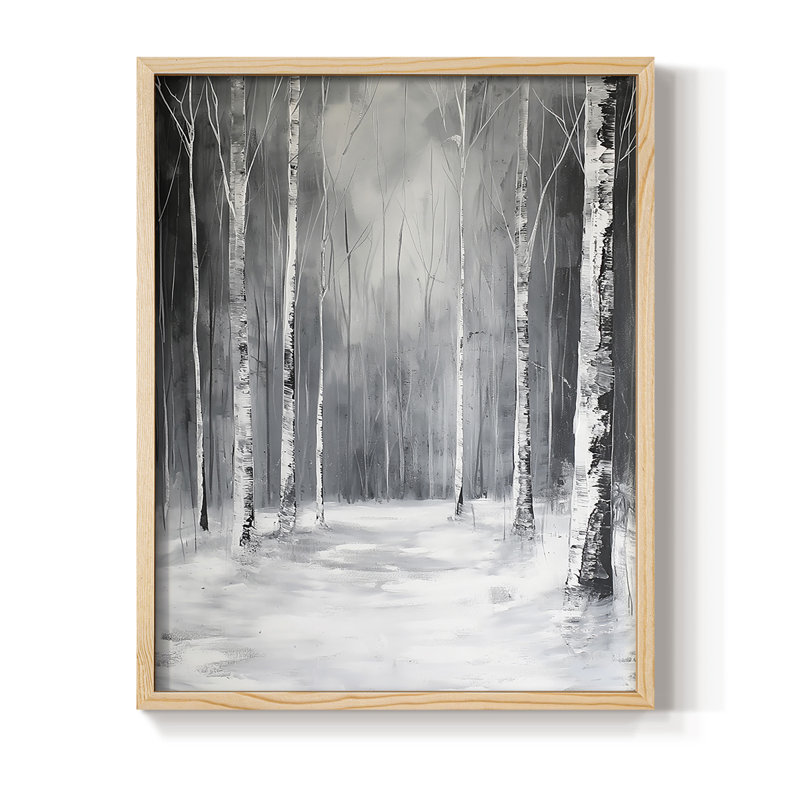 «LANDSCAPES Series XC III», reproduction encadrée - bois massif, H 11 po x l 9 po