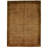 Solid Color Handmade Rectangle 6'5" x 9'4" Cotton/Wool Area Rug in Orange