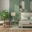 Lampe de table en métal et bois perlé H 25,25 "Aime-380495873-380495874