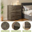 Commode Michiaki 28,1 po L à 4 tiroirs-579594944