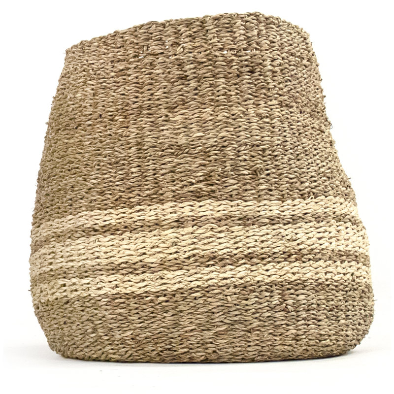 Panier en en rotin tissé, H 14 po x l 14 po x P 14 po