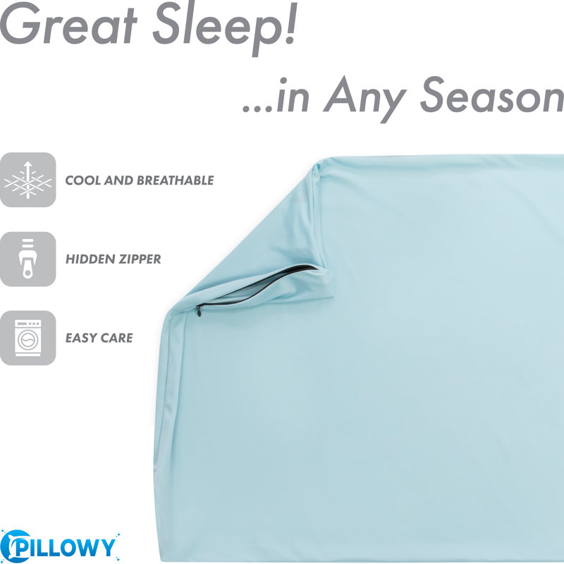 100% Linen, Standard, Sweat Baby Blue
