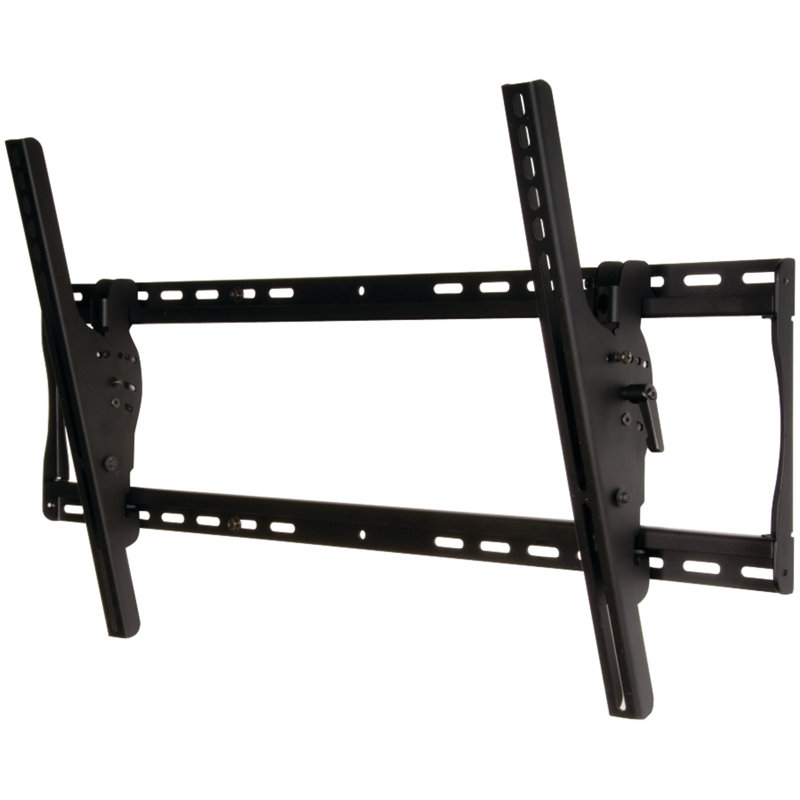 Smart Mount Peerless-AV Single Screen Wall Mount, Black, Phillips Head