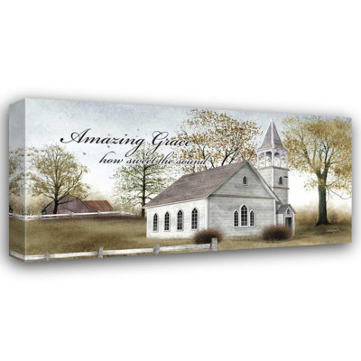 August Grove® Jacobs, Billy Gallery Wrapped Canvas Art Titled: Amazing Grace (65_BJ1111A)
