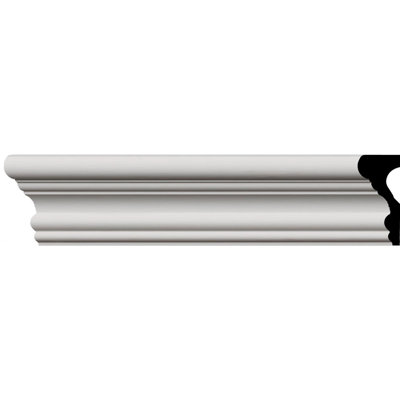 3 3/8"H x 1 5/8"P x 94 1/2"L Traditional Panel Moulding