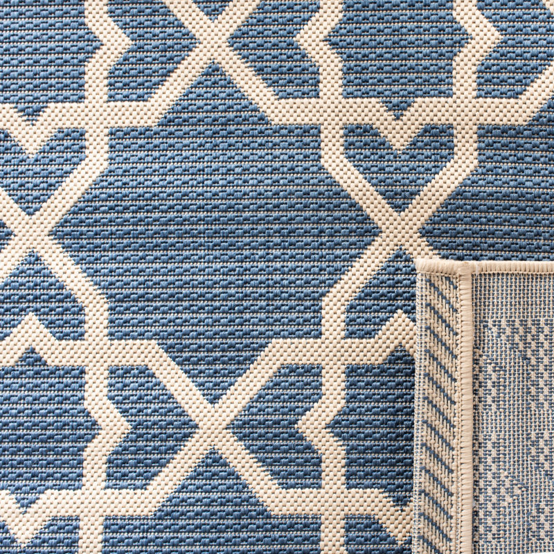 Herefordshire Performance Geometric Indoor/Outdoor Area Rug, Rectangle 2' x 3'7"