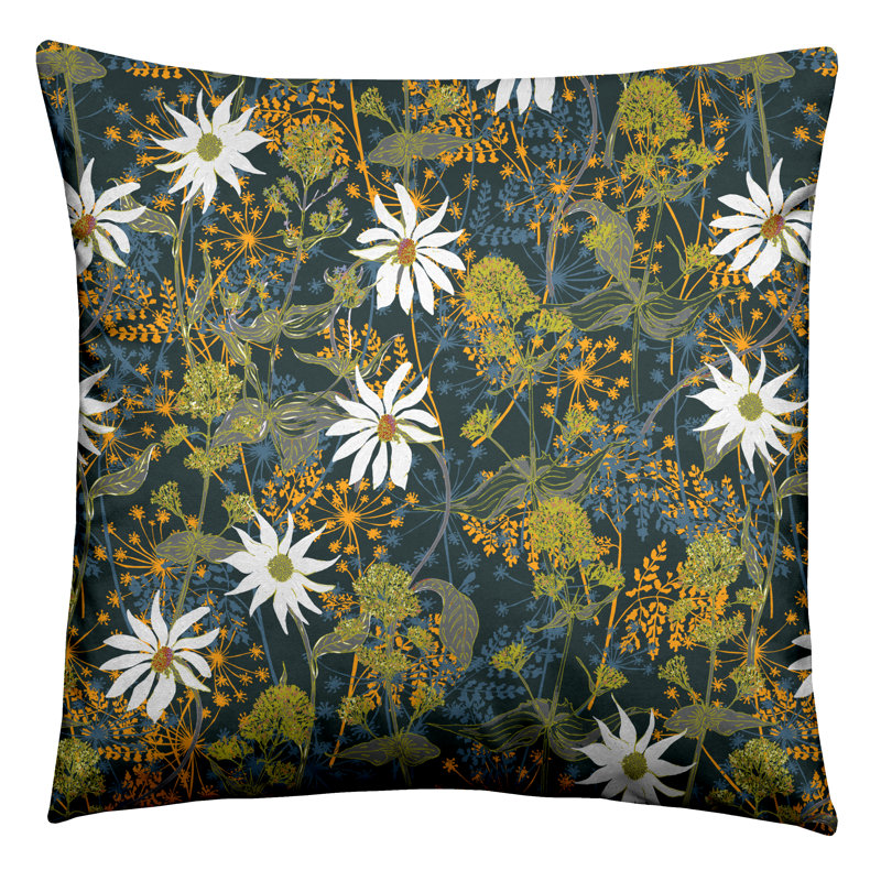 Woodacre Floral Square Cushion