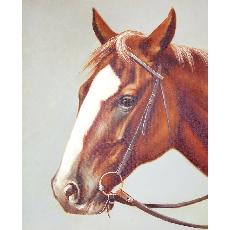" Stallion In Saddle "