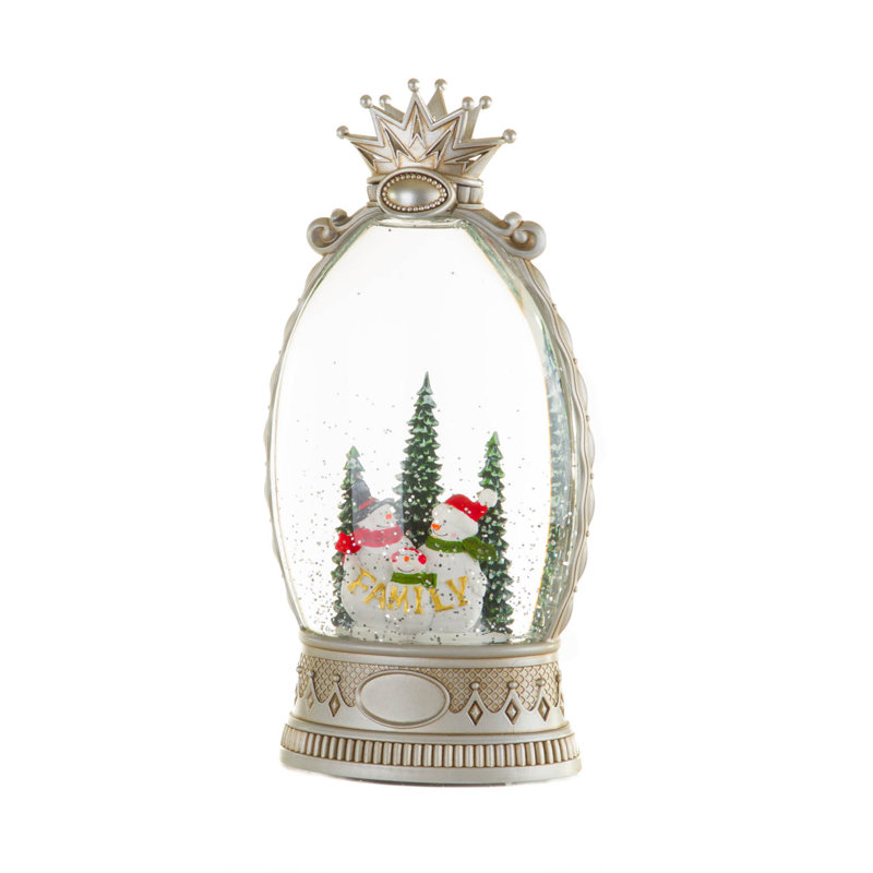 Boule à neige en argent
