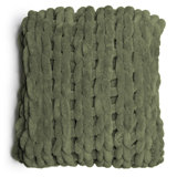 Chenille Knitted Chenille Throw