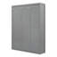 Grand lit escamotable mural avec tablettes, gris-1969261224-1969261229