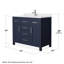 Beckett 42" Freestanding Single Bathroom Vanity with Cultured Marble Top-1385249359-1377257348-1377257351