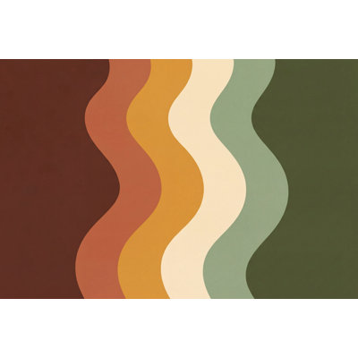 Papier peint rétro Mid Mid Modern