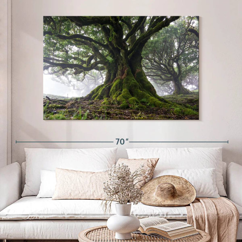 Harnek Mossy Old Trees, H 34 po x l 51 po