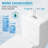 KDK HOME Tornado Toilet with Dual Flush 1.1/1.6 GPF Siphon Jet Comfort Height 16.5"-91244057