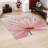 Exquisite Floral Design With Pile Soft Printed Rug for a Classy Interior Touch in Living Room or Bedroom-1493163269