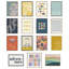 "Whimsical Lines" par Apricot + Birch, reproduction d'art sur toile encadrée-1670896356