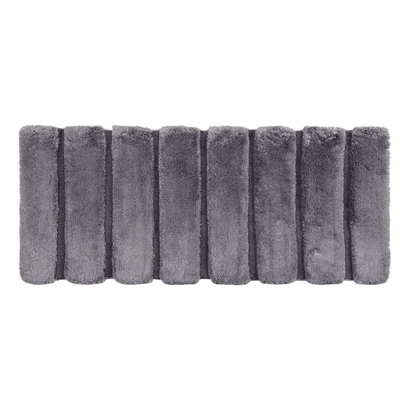Tapis de salle de bain, Simple - L 58 po x l 24 po, Gris