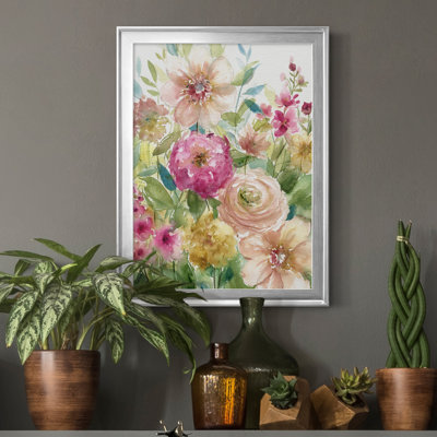" Jardin De Fleurs " Painting Print
