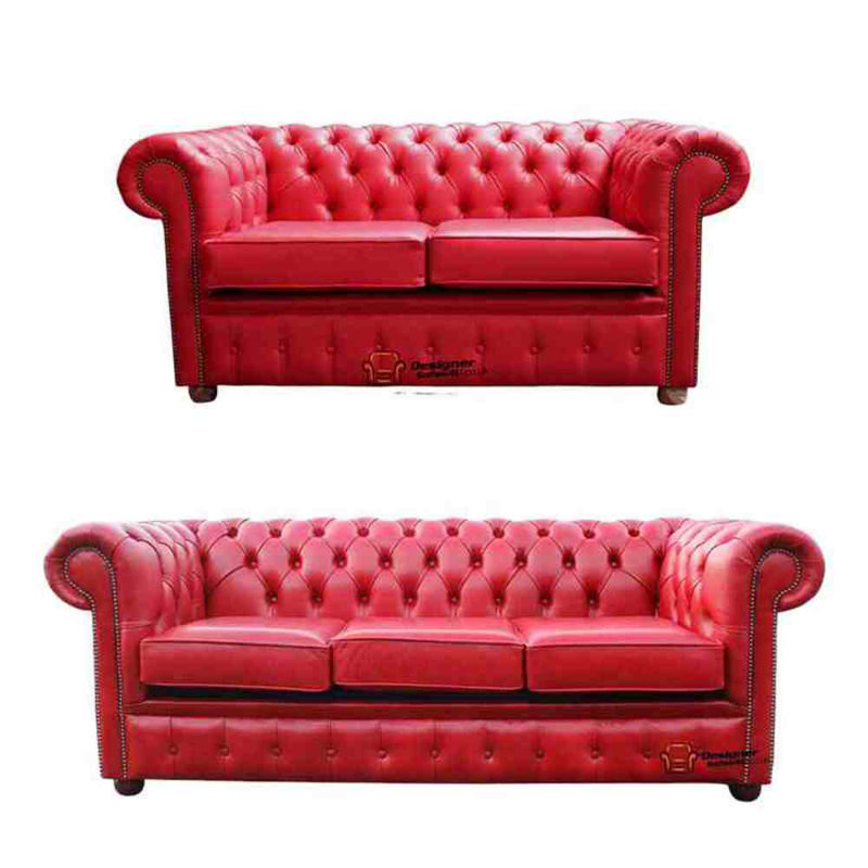 Living Room Sets, Red