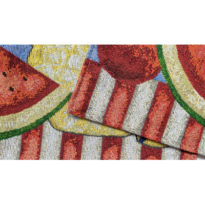 Récapitulatif de lin 19 po tapisserie Kadin