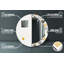 Huldar Glass Flat Wall Mirror