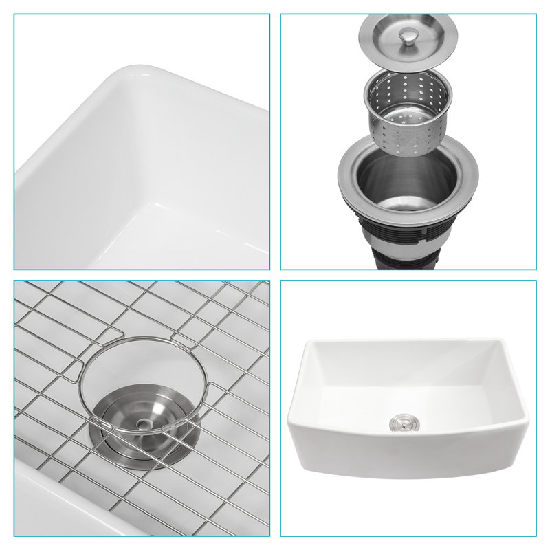 Farmhouse Sink - Évier de cuisine en évier en céramique