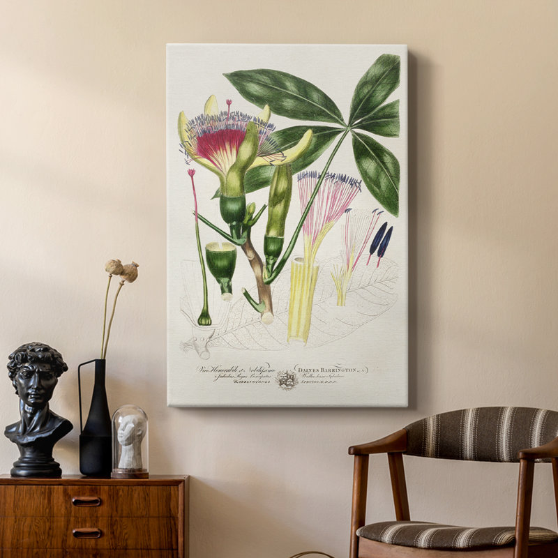 Imperial Tropical Botanical II - galerie Cavas sur mesure, H 27 po x l 18 po