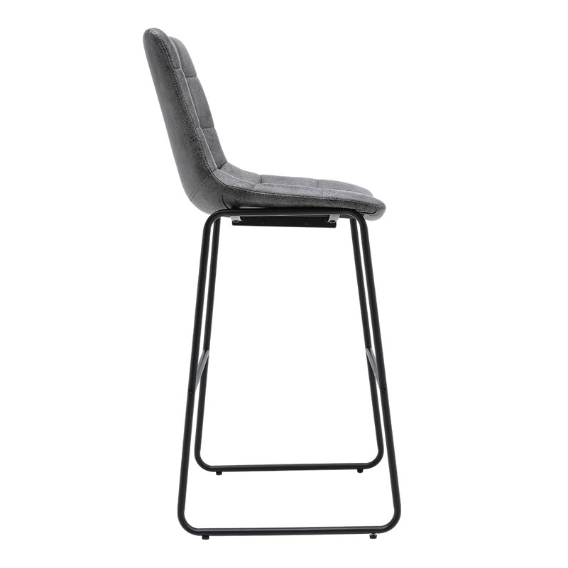 Vaishnavi Upholstered Counter Stool with Metal Frame