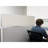 Acoustical Cubicle Mounted Privacy Panel with Small Bracket-16490394-16490395-16490384