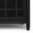 Connaught 60"W Solid Wood Traditional Wide Sideboard Buffet Storage Cabinet with Glass Doors and Adjustable Shelves-1838179501