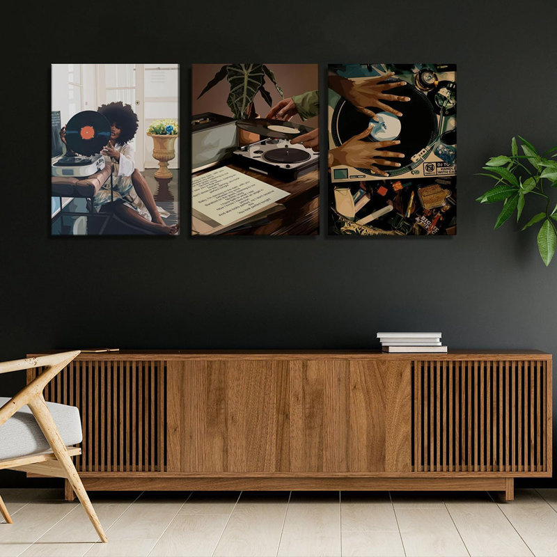 3 Piece Wrapped Canvas Print