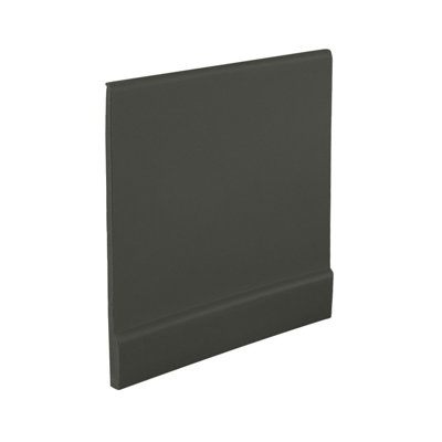 Rubber 720'' W x 4'' L Wall Base in Black Brown