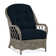 Chaise avec accoudoirs en rotin Everglade