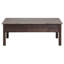 Yassine Solid Wood Solid Wood Coffee Table with Storage-27288542