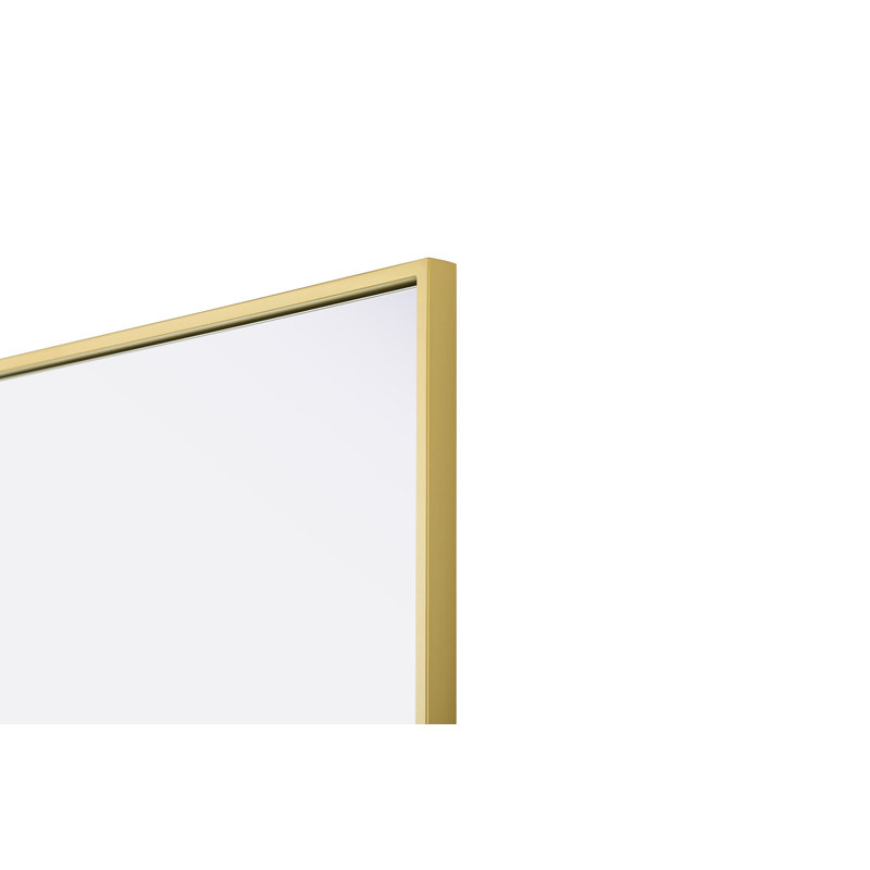 Miroir Amoura, Laiton, 36 po x 24 po