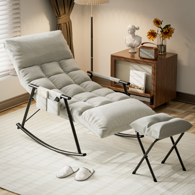 Royalene Stainless Steel Rocking Chair