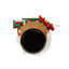 Nutcracker with Gift Box and Wreath